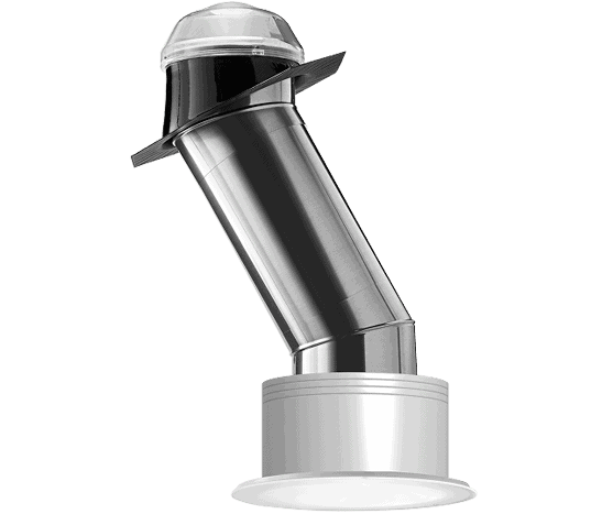Photograph of 290DS plus round tubular daylighting system